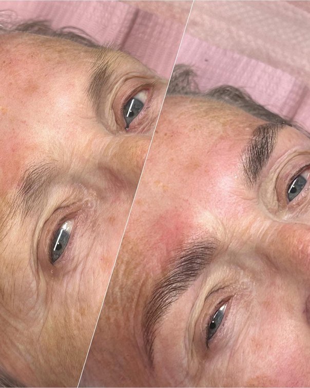 Brow lamination results
